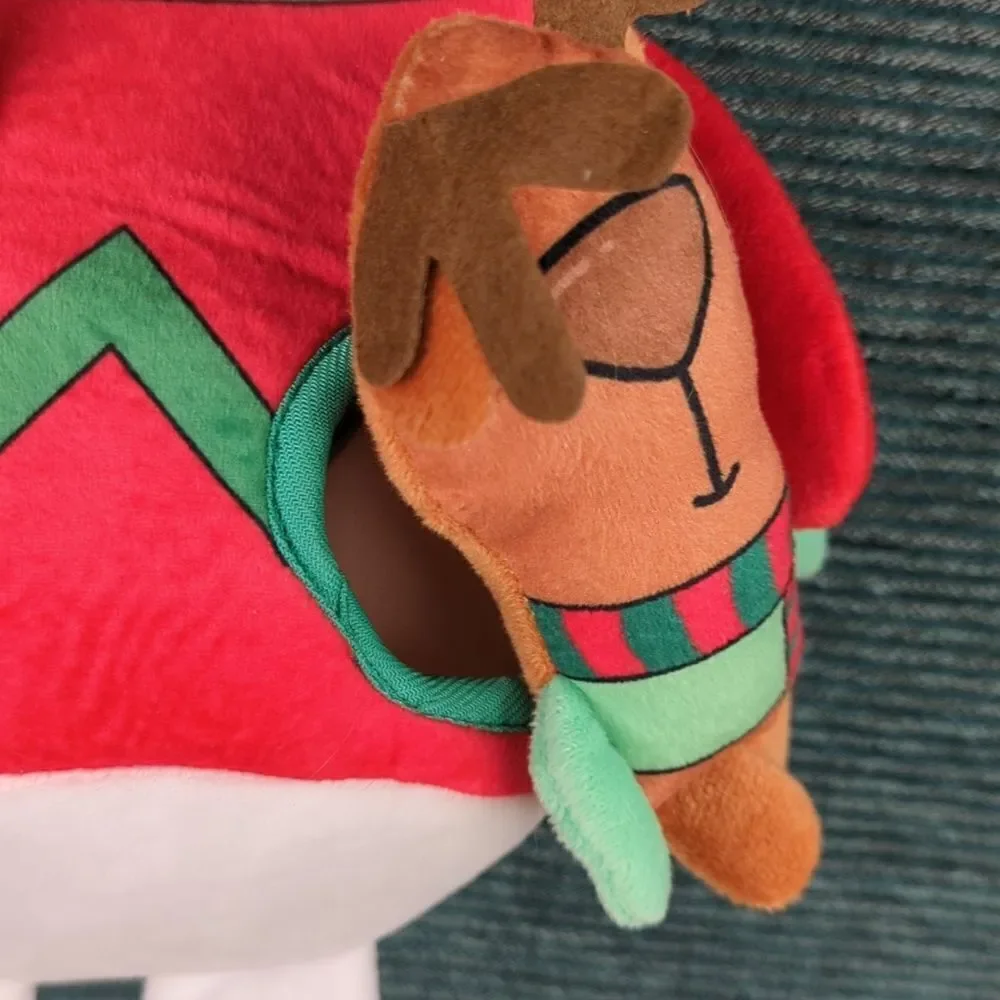 Hide And Peek Burrowing Squeaky Toy for dogs!